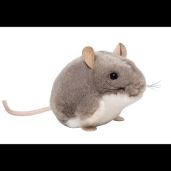 Plush Soft Toy Mouse greyby Teddy Hermann ( 9 cm) 92657