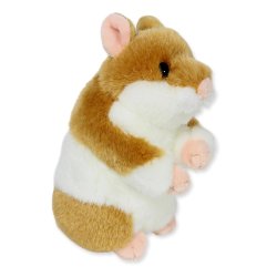 Plush Soft Toy Hamster by Teddy Hermann (16 cm) 92658