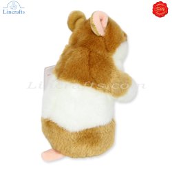 Plush Soft Toy Hamster by Teddy Hermann (16 cm) 92658