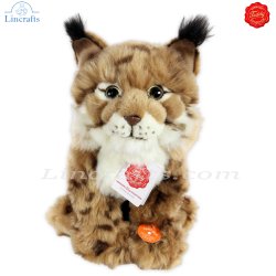 Plush Soft Toy Lynx by Teddy Hermann (26 cm) 90470