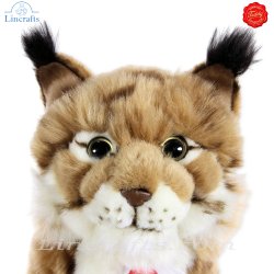 Plush Soft Toy Lynx by Teddy Hermann (26 cm) 90470