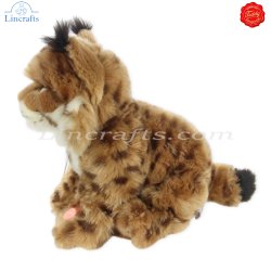 Plush Soft Toy Lynx by Teddy Hermann (26 cm) 90470