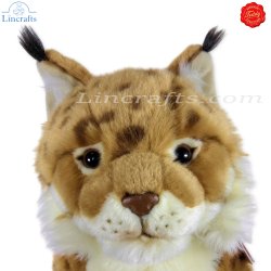 Plush Soft Toy Lynx  by Teddy Hermann (45 cm) 90467