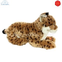 Plush Soft Toy Lynx  by Teddy Hermann (45 cm) 90467