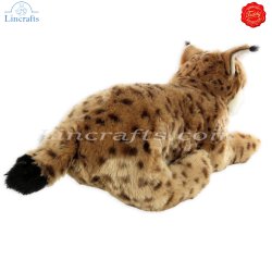 Plush Soft Toy Lynx  by Teddy Hermann (45 cm) 90467