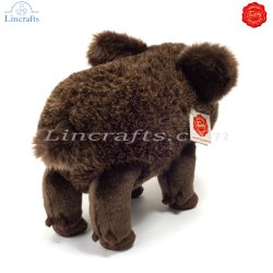 Plush Soft Toy Wild Boar by Teddy Hermann (30 cm) 90831