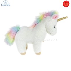 Plush Soft Toy Unicorn Zoey by Teddy Hermann (27 cm) 93974