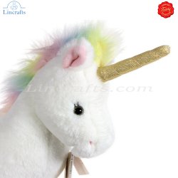 Plush Soft Toy Unicorn Zoey by Teddy Hermann (27 cm) 93974