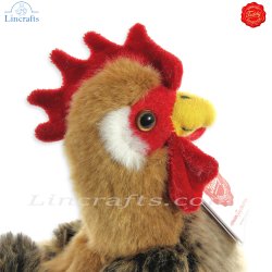 Plush Soft Toy Cockerel by Teddy Hermann (17 cm) 94146