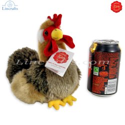 Plush Soft Toy Cockerel by Teddy Hermann (17 cm) 94146