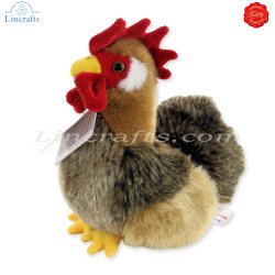 Plush Soft Toy Cockerel by Teddy Hermann (17 cm) 94146