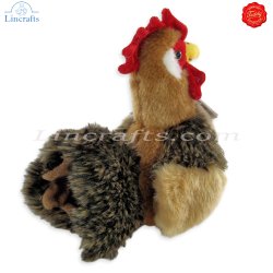 Plush Soft Toy Cockerel by Teddy Hermann (17 cm) 94146