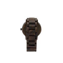 Olive Sandalwood Wood & Woodlink Strap Watch Brown - Botanica