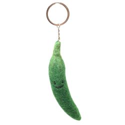 Green Chilli - Wool Felt - Keyring