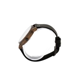 Willow Black Sandalwood Wood Mens Watch - Botanica