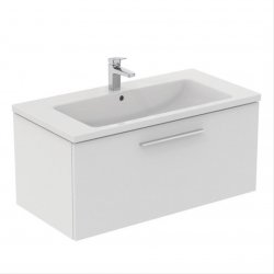 Ideal Standard i.life B Wall Hung 100cm 1 Drawer Matt White Vanity Unit