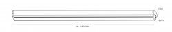 Knightsbridge 230V 26W LED Batten 1525mm (5ft) 4000K (T8BLED15)