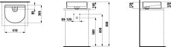 Laufen Sonar 410mm Countertop Basin - Matt White