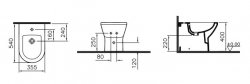 Vitra Integra Floor-Standing Bidet
