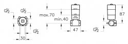 Vitra Integra Aquacare Rimless Wall Hung Bidet Toilet
