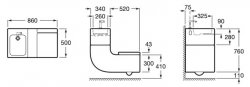 Roca W+W Wall-Hung WC & Basin