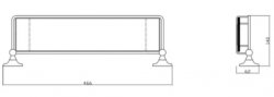 BC Designs Victrion Gallery Shelf