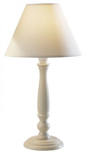 Dar Regal Table Lamp 10 Inch Cream with 9 Inch Shade