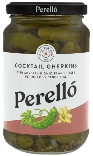 Perello Cocktail Gherkins