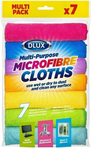 All pupose microfibre cloth 7 pack