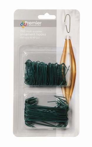 Premier Decorations Accents Ornament Hooks (Pack of 150)
