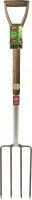Ambassador Ash Handle Stainless Steel Digging Fork Length