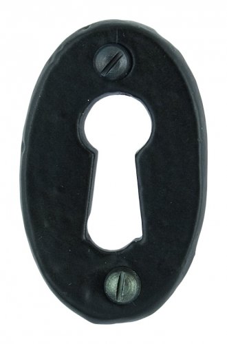 Black Oval Escutcheon