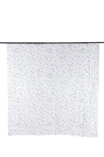Raindrops Shower Curtain Peva