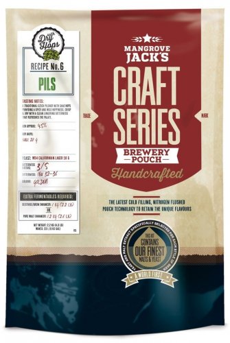 Mangrove Jacks Craft Series Pils Beer Brewing Kit - 40 pts