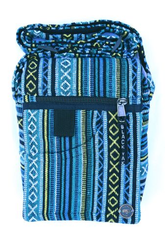 Small Full Gheri Flap Bag - Aqua