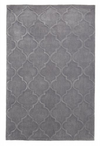 Think Rugs Hong Kong 8583 Silver - Various Sizes