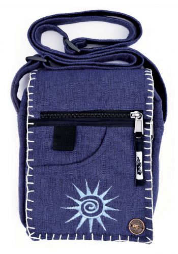 Small Motif Bag - Dark Blue