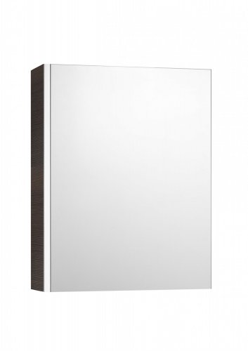 Roca Mini Textured Grey Mirrored Cabinet