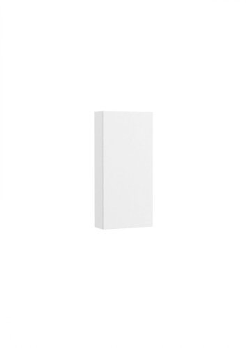 Roca Ona Matt White Shelf Unit with Door