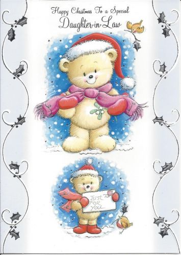 Daughter in Law - Lilac - Christmas Card