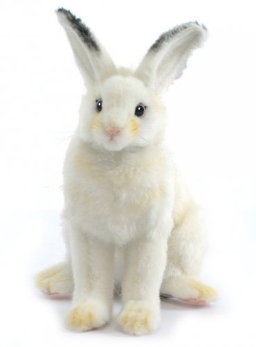 Soft Toy Arctic, Snow Rabbit, White Bunny by Hansa (15cm) 5842