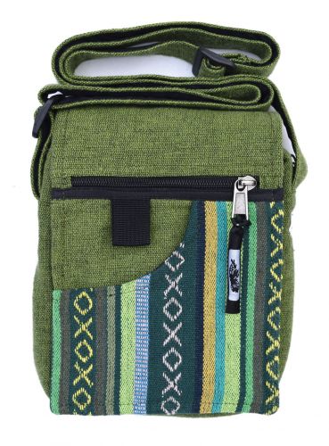 Small Cotton Gheri Bag - Green