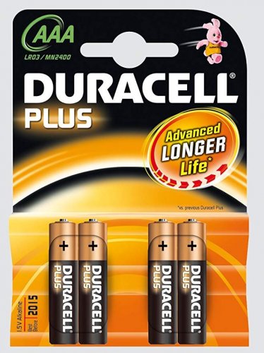 4 x AAA Batteries