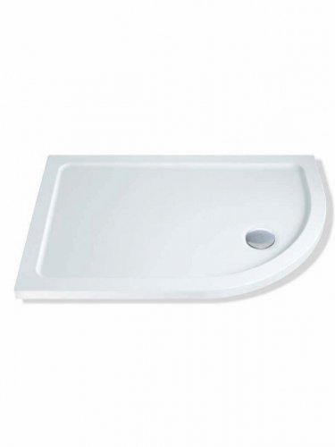 MX Elements 1400 x 800mm Offset Quadrant Right Hand Shower Tray (550 Radius)