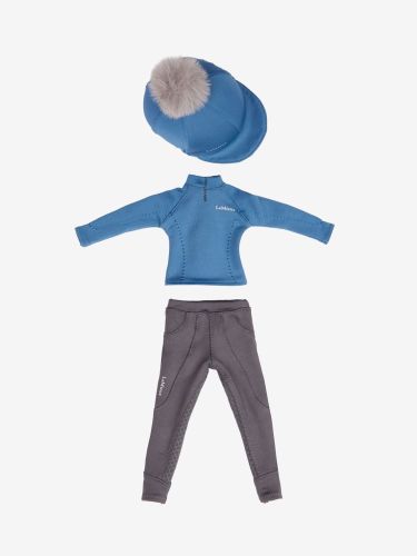 Lemieux Toy Rider Ice Blue Outfit - Toy Pony Horse Rider