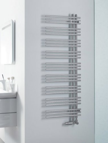 Zehnder Yucca Asym Chrome Single Radiator