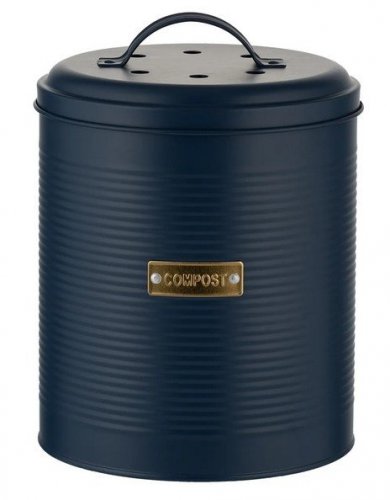 Typhoon Otto Navy Compost Caddy
