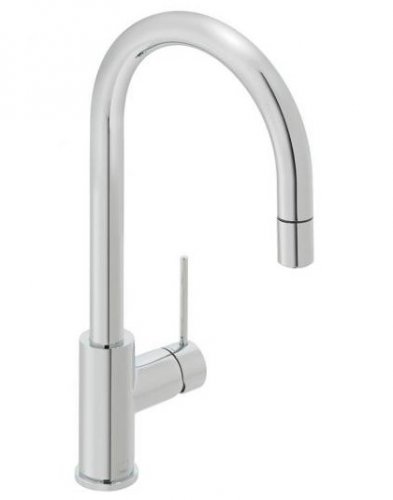 Vado Zoo Curve Mono Sink Mixer with Swivel Pull-out Spout