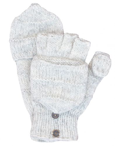 Classic - plain mitt - pale grey