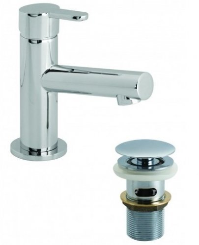 Vado Sense Mini Mono Basin Mixer with Clic-Clac Waste